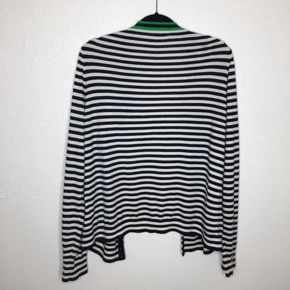 J. Crew Striped Cardigan XXL - Picture 5 of 6